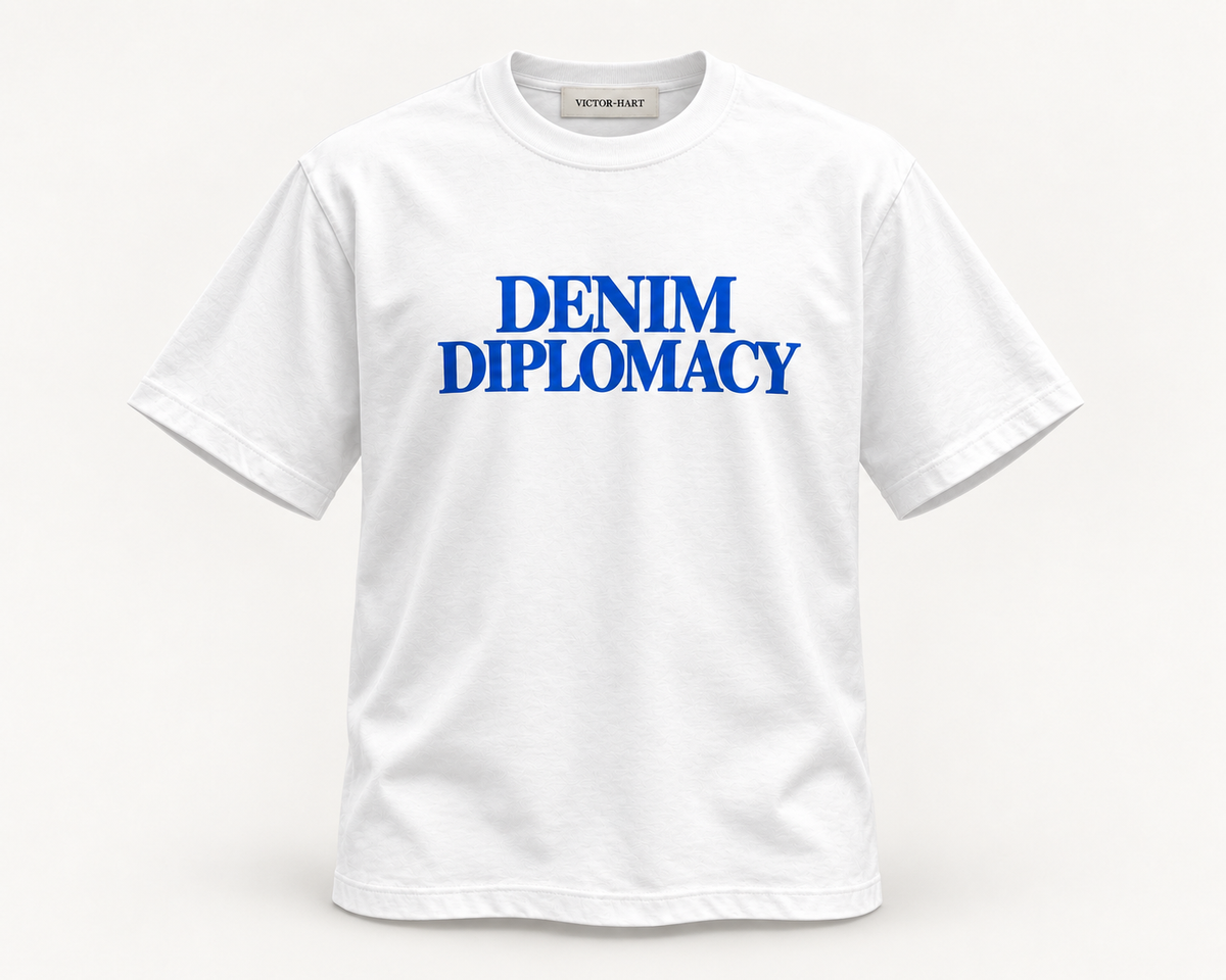 Denim Diplomacy Tee