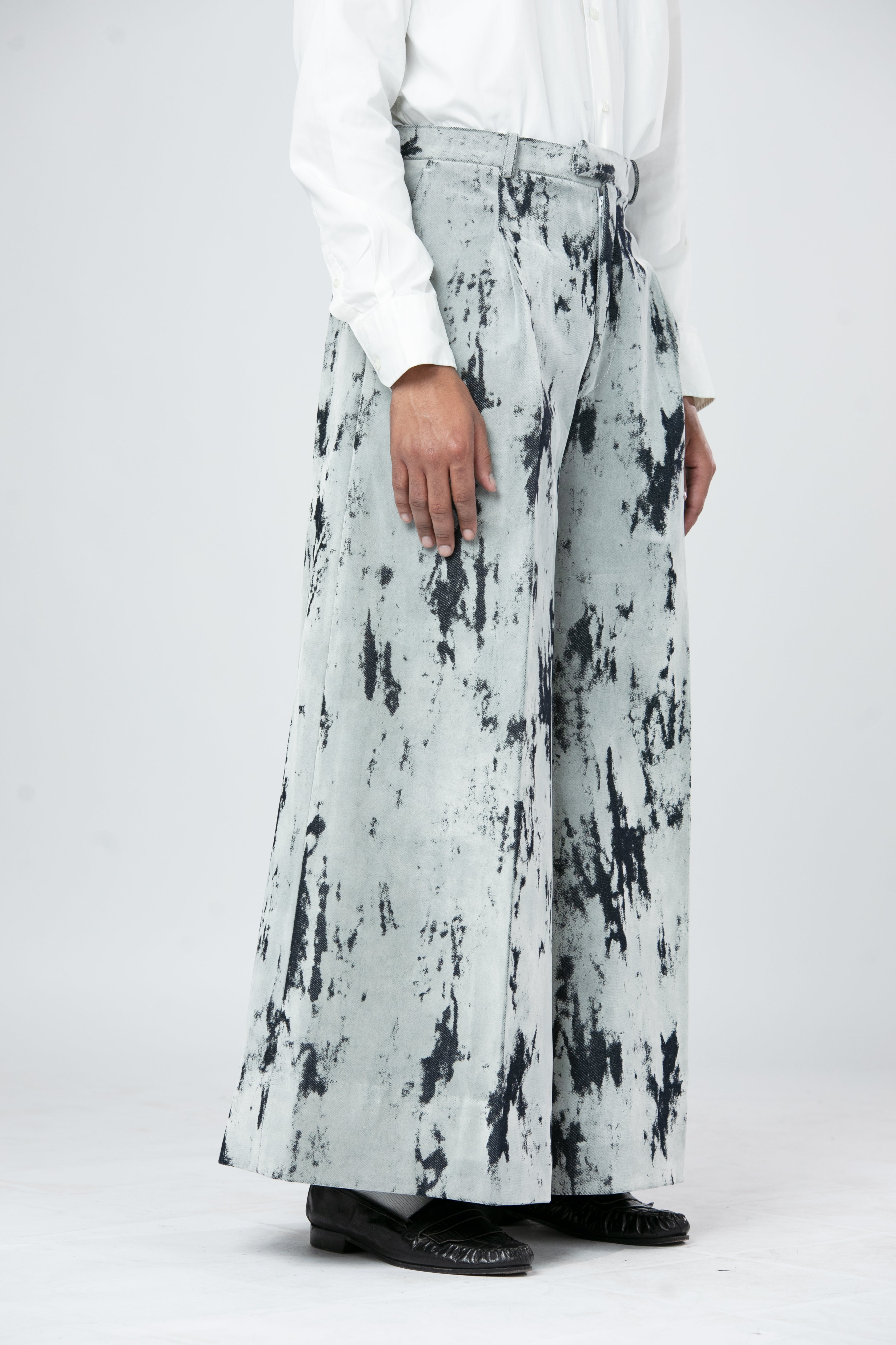 FLOCK TAILORED PALAZZO PANTS