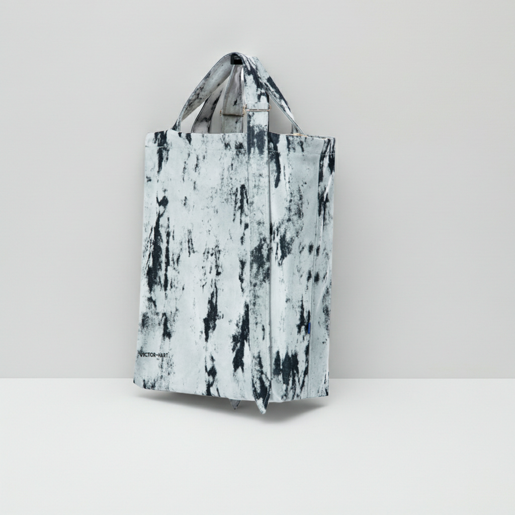Luxury Work Tote Bag – Extra Large Flock print Office Tote | Victor-Hart