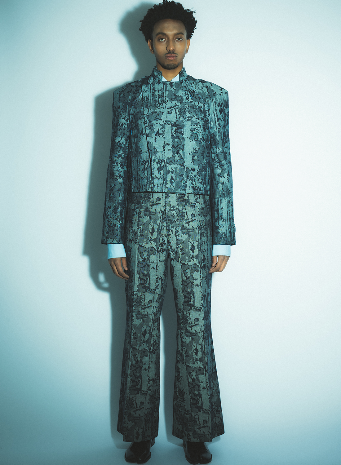 TAILORED BOOTCUT PANTS