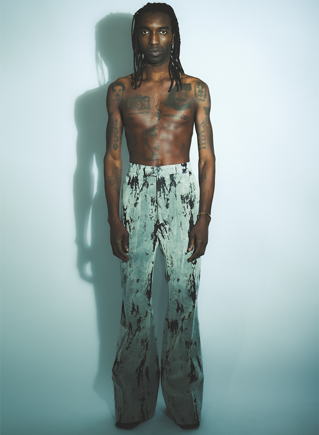FLOCK BOOT CUT PANTS