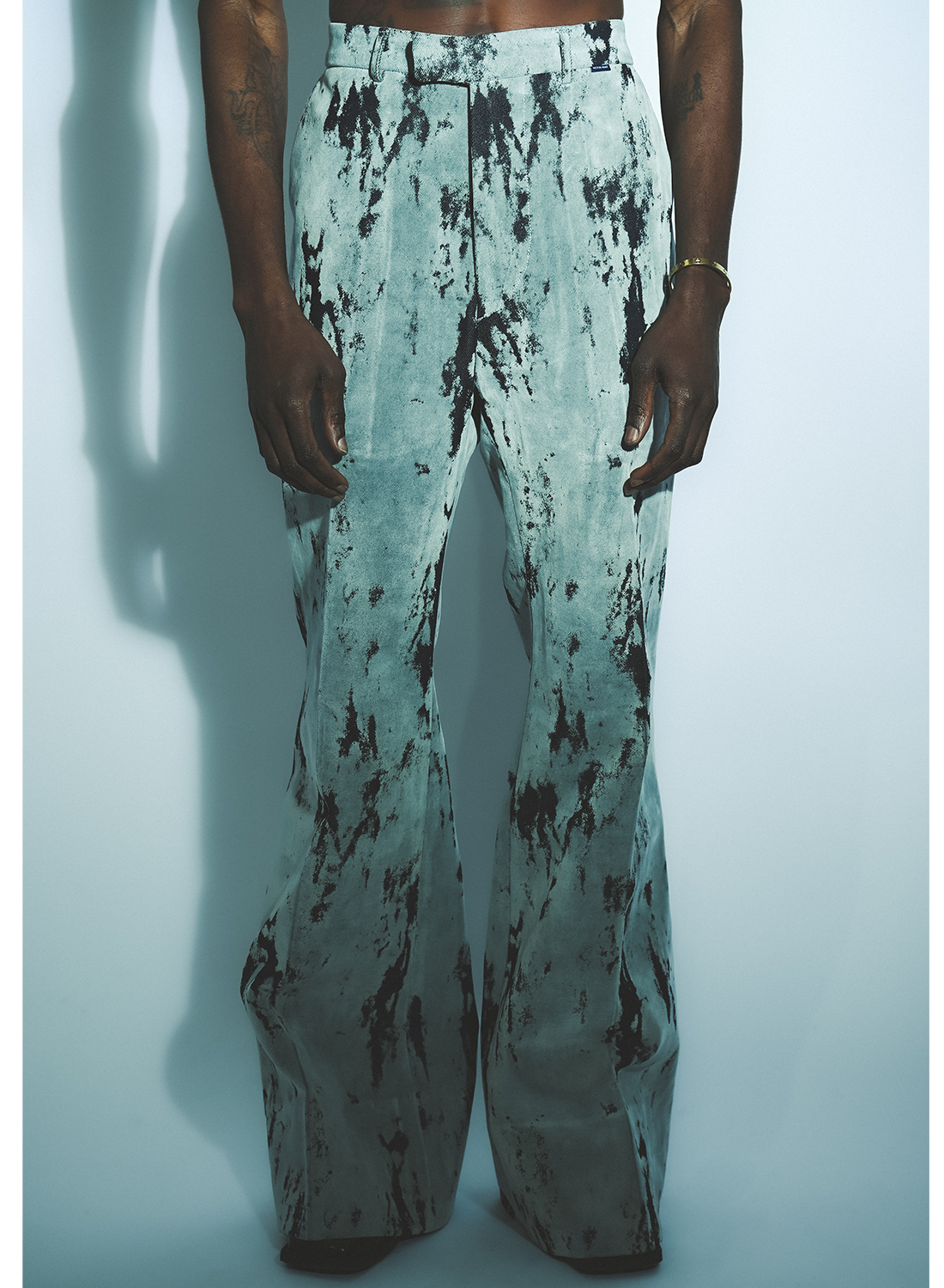 FLOCK BOOT CUT PANTS