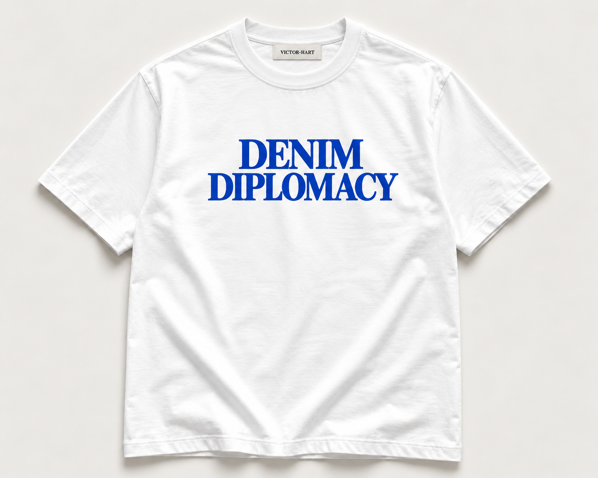 Denim Diplomacy Tee