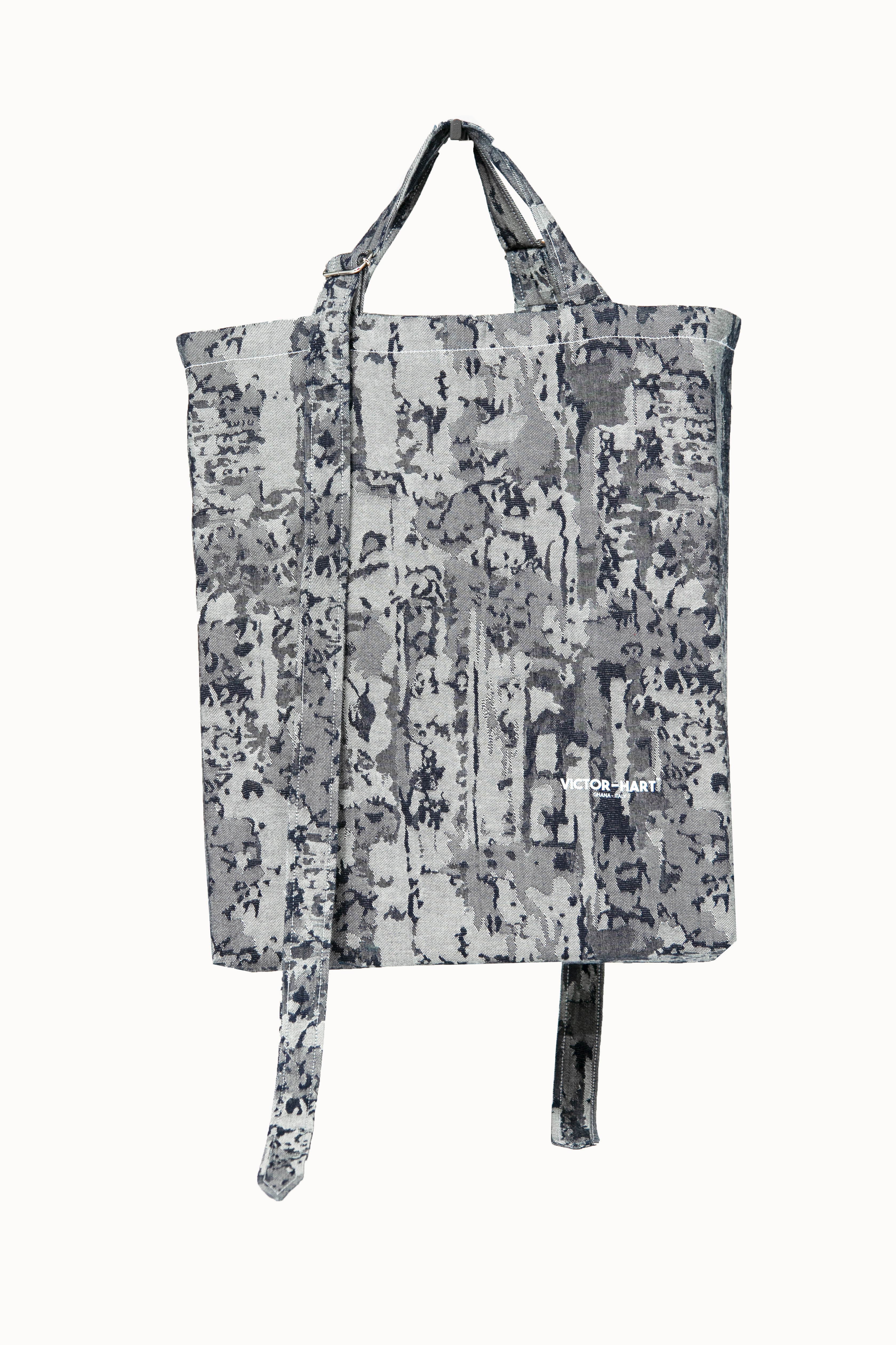 【OUAT】 OFFICE TOTE Office Tote Denim Jacquard 45x50x12cm | Victor-Hart